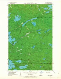 Download a high-resolution, GPS-compatible USGS topo map for Chad Lake, MN (1963 edition)