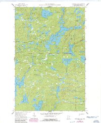 Download a high-resolution, GPS-compatible USGS topo map for Cherokee Lake, MN (1986 edition)