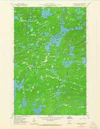 Download a high-resolution, GPS-compatible USGS topo map for Cherokee Lake, MN (1965 edition)