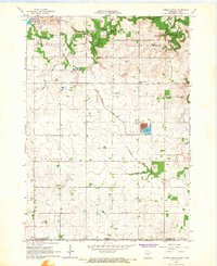 preview thumbnail of historical topo map of Fillmore County, MN in 1965
