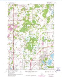 Download a high-resolution, GPS-compatible USGS topo map for Circle Pines, MN (1981 edition)