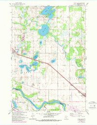 Download a high-resolution, GPS-compatible USGS topo map for Clear Lake, MN (1987 edition)