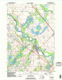 Download a high-resolution, GPS-compatible USGS topo map for Clearwater, MN (1995 edition)