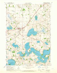 Download a high-resolution, GPS-compatible USGS topo map for Cleveland, MN (1966 edition)