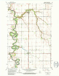 Download a high-resolution, GPS-compatible USGS topo map for Climax, MN (1987 edition)
