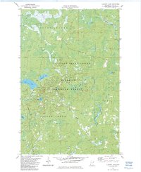 Download a high-resolution, GPS-compatible USGS topo map for Cloquet Lake, MN (1983 edition)