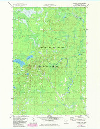 Download a high-resolution, GPS-compatible USGS topo map for Cloquet Lake, MN (1985 edition)