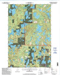 Download a high-resolution, GPS-compatible USGS topo map for Clubhouse Lake, MN (1998 edition)