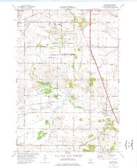 Download a high-resolution, GPS-compatible USGS topo map for Coates, MN (1976 edition)