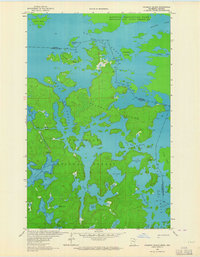 Download a high-resolution, GPS-compatible USGS topo map for Coleman Island, MN (1964 edition)