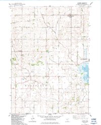 Download a high-resolution, GPS-compatible USGS topo map for Conger, MN (1983 edition)