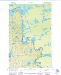Download a high-resolution, GPS-compatible USGS topo map for Conners Island, MN (1986 edition)