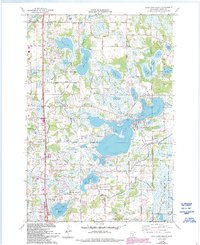 Download a high-resolution, GPS-compatible USGS topo map for Coon Lake Beach, MN (1993 edition)