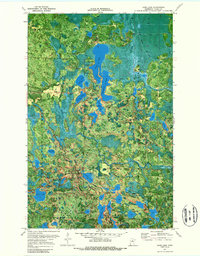Download a high-resolution, GPS-compatible USGS topo map for Coon Lake, MN (1988 edition)