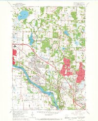 Download a high-resolution, GPS-compatible USGS topo map for Coon Rapids, MN (1969 edition)