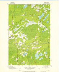 Download a high-resolution, GPS-compatible USGS topo map for Cotton, MN (1958 edition)