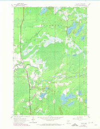 Download a high-resolution, GPS-compatible USGS topo map for Cotton, MN (1974 edition)