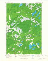 Download a high-resolution, GPS-compatible USGS topo map for Cotton, MN (1967 edition)