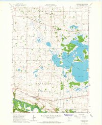 Download a high-resolution, GPS-compatible USGS topo map for Courtland, MN (1965 edition)