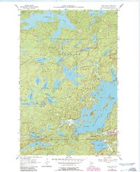 Download a high-resolution, GPS-compatible USGS topo map for Crab Lake, MN (1986 edition)