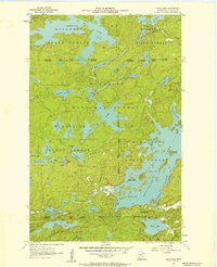 Download a high-resolution, GPS-compatible USGS topo map for Crab Lake, MN (1958 edition)
