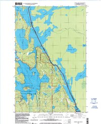 Download a high-resolution, GPS-compatible USGS topo map for Crane Lake, MN (2003 edition)