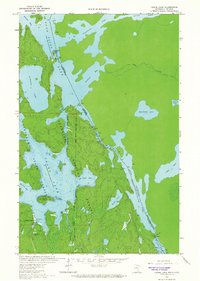 Download a high-resolution, GPS-compatible USGS topo map for Crane Lake, MN (1965 edition)