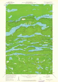 Download a high-resolution, GPS-compatible USGS topo map for Crocodile Lake, MN (1962 edition)