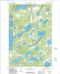 Download a high-resolution, GPS-compatible USGS topo map for Cross Lake, MN (1995 edition)