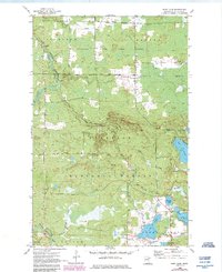 Download a high-resolution, GPS-compatible USGS topo map for Dark Lake, MN (1985 edition)