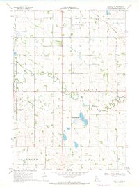 Download a high-resolution, GPS-compatible USGS topo map for Dawson NW, MN (1968 edition)
