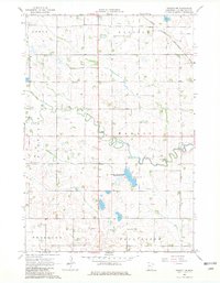 Download a high-resolution, GPS-compatible USGS topo map for Dawson NW, MN (1982 edition)
