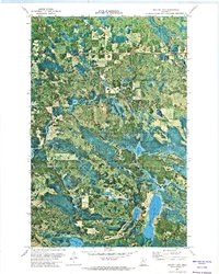 preview thumbnail of historical topo map of Beltrami County, MN in 1971