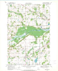 Download a high-resolution, GPS-compatible USGS topo map for Deer Creek, MN (1971 edition)