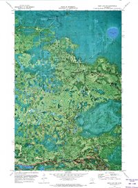 Download a high-resolution, GPS-compatible USGS topo map for Deer Lake NW, MN (1973 edition)