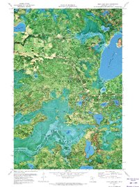 Download a high-resolution, GPS-compatible USGS topo map for Deer Lake West, MN (1973 edition)