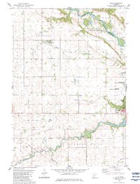 Download a high-resolution, GPS-compatible USGS topo map for Delhi, MN (1983 edition)