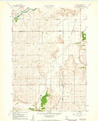 Download a high-resolution, GPS-compatible USGS topo map for Dennison, MN (1961 edition)