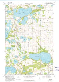 Download a high-resolution, GPS-compatible USGS topo map for Dent, MN (1975 edition)