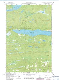 Download a high-resolution, GPS-compatible USGS topo map for Devil Track Lake, MN (1986 edition)
