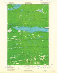 Download a high-resolution, GPS-compatible USGS topo map for Devil Track Lake, MN (1964 edition)