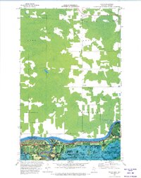 Download a high-resolution, GPS-compatible USGS topo map for Devlin, MN (1973 edition)