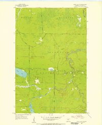 Download a high-resolution, GPS-compatible USGS topo map for Dewey Lake NW, MN (1956 edition)