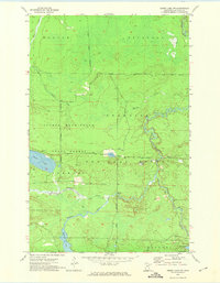 Download a high-resolution, GPS-compatible USGS topo map for Dewey Lake NW, MN (1974 edition)