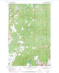 Download a high-resolution, GPS-compatible USGS topo map for Dewey Lake SE, MN (1971 edition)