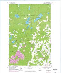 Download a high-resolution, GPS-compatible USGS topo map for Dewey Lake, MN (1977 edition)