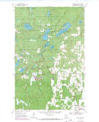 Download a high-resolution, GPS-compatible USGS topo map for Dewey Lake, MN (1971 edition)