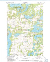 Download a high-resolution, GPS-compatible USGS topo map for Dorset, MN (1988 edition)