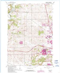 Download a high-resolution, GPS-compatible USGS topo map for Douglas, MN (1993 edition)