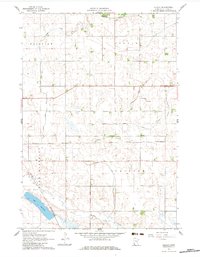 Download a high-resolution, GPS-compatible USGS topo map for Dudley, MN (1983 edition)